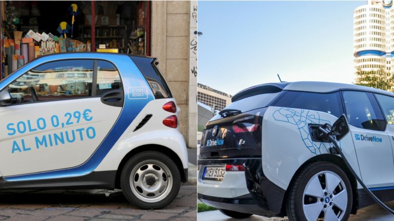 BMW e Mercedes alleati sul carsharing: Car2Go e DriveNow si fondono in una nuova società per i servizi di mobilità