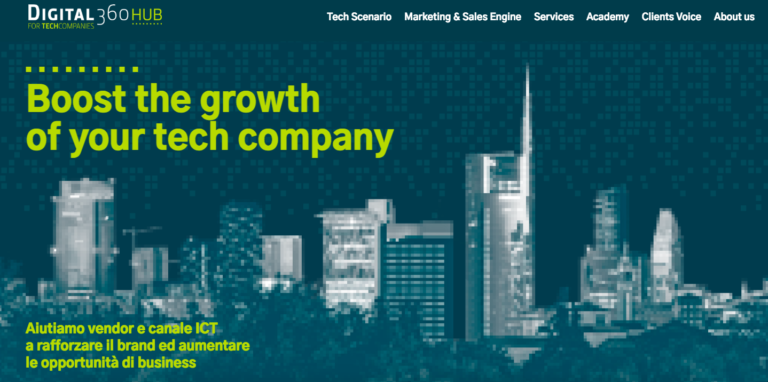 Digital360 Hub, nasce la piattaforma di marketing B2B per le tech company