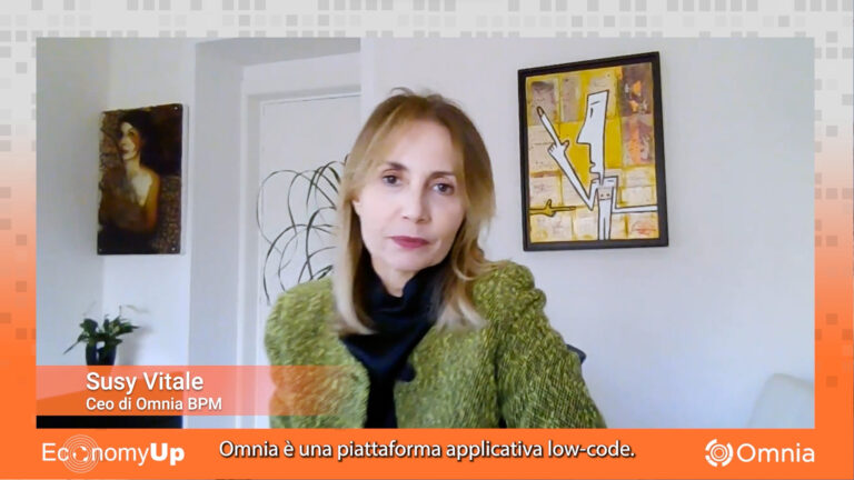 Susy Vitale, Ceo di Omnia BPM, screenshot