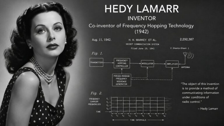 Hedi Lamarr, co-inventrice del frequency hopping