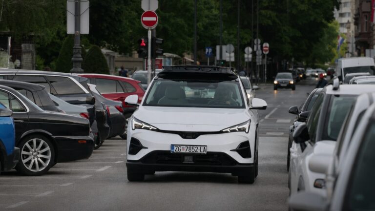 Robotaxi a Zagabria, primo test in Europa