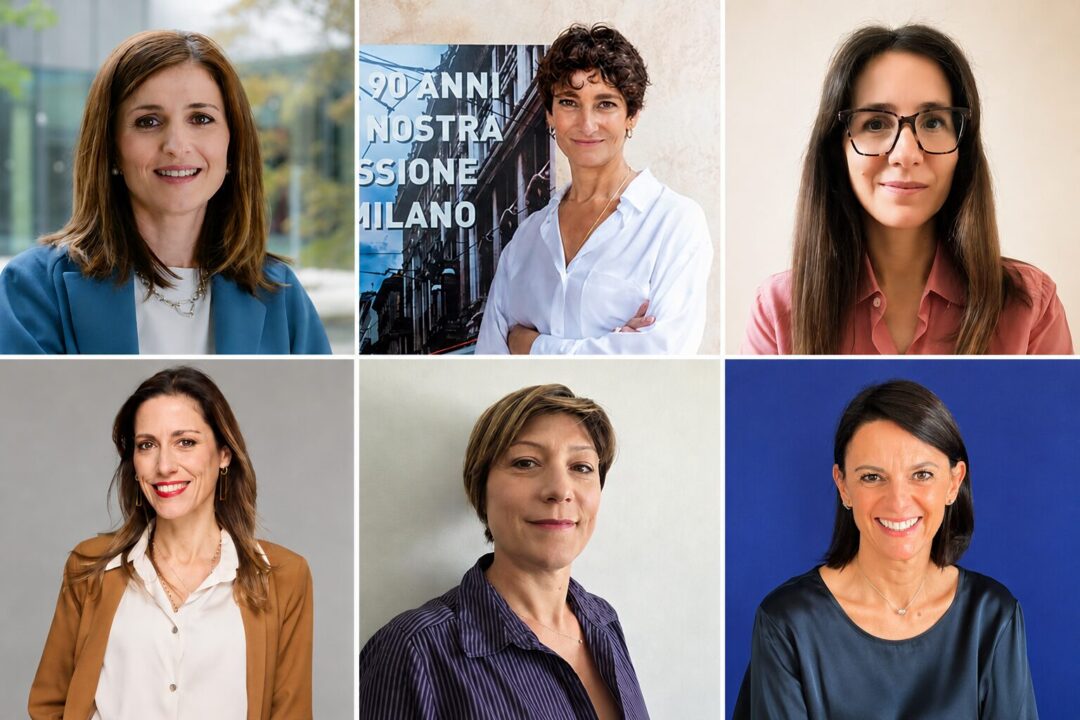 Le partecipanti al convegno: AI e lavoro
