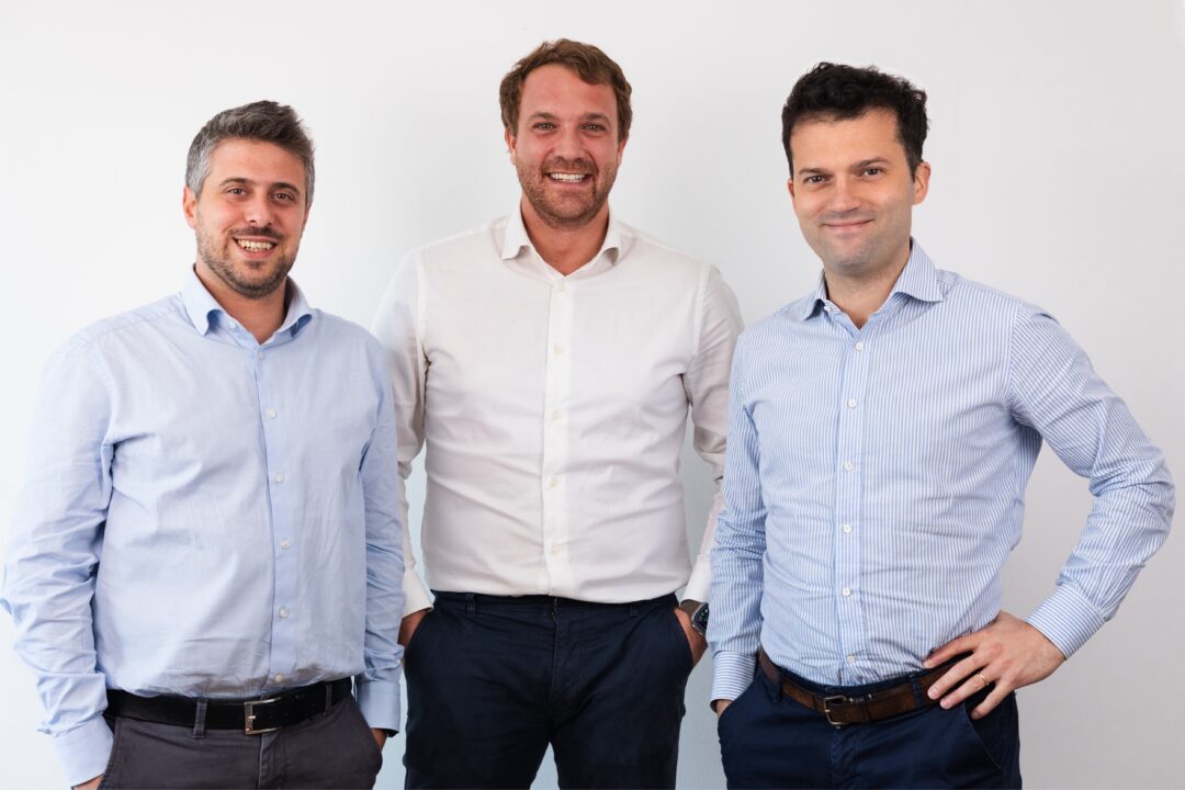 I founders di Movopack: da sinistra: Andrea Cipollone, Alberto Cisco e Tomaso Torriani