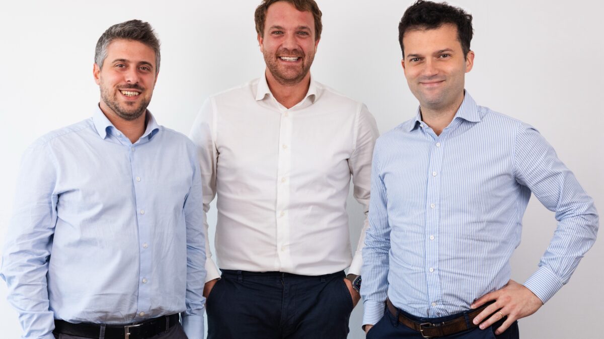 I founders di Movopack: da sinistra: Andrea Cipollone, Alberto Cisco e Tomaso Torriani