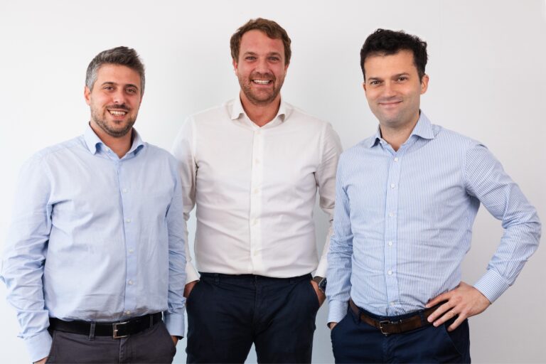I founders di Movopack: da sinistra: Andrea Cipollone, Alberto Cisco e Tomaso Torriani