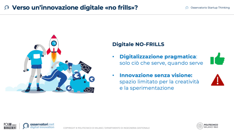 Innovazione no frills