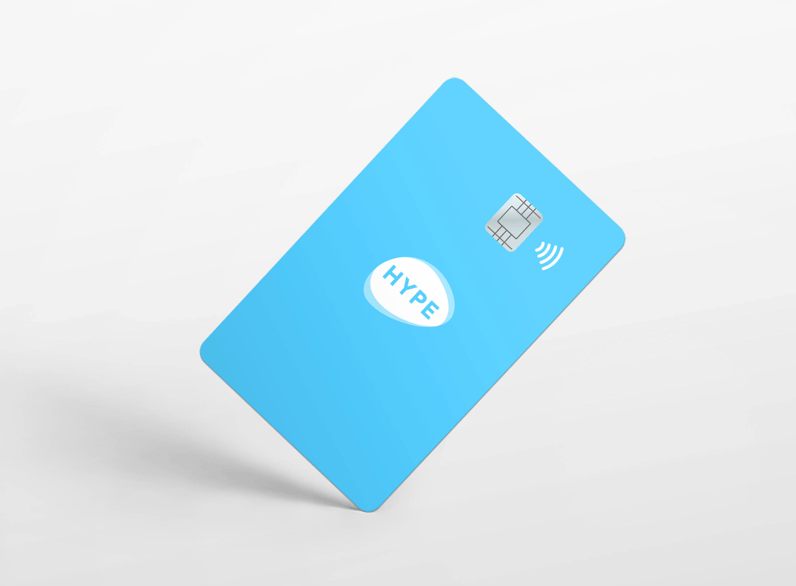 Carta Hype gratis: conto a zero spese con bonifici gratuiti e cashback