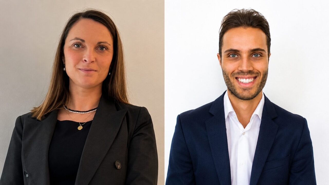Maria Francesca Fabris, Group Transformation & Digital Innovation Executive Director, e Mattia Corazzolla, Head of Innovation di Banca Finint