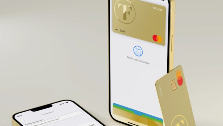 TF Mastercard Gold carta di credito con assicurazione viaggi inclusa