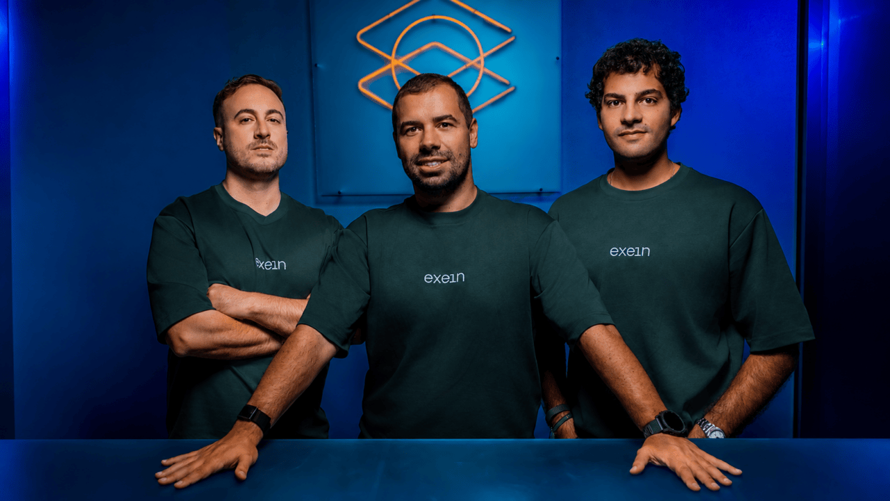 Exein. Da sinistra, Gerardo Gagliardo, CFO & Co-Founder; Gianni Cuozzo, CEO & Founder; Giovanni Alberto Falcione, CTO & Co-Founder