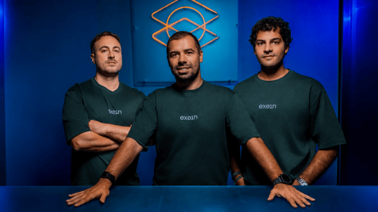 Exein. Da sinistra, Gerardo Gagliardo, CFO & Co-Founder; Gianni Cuozzo, CEO & Founder; Giovanni Alberto Falcione, CTO & Co-Founder