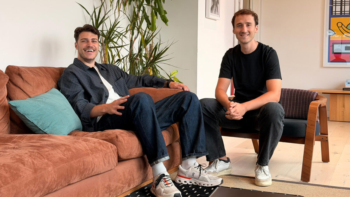 Riccardo Russo e Edvaldo Gjonikaj, i co-founder di TextYess
