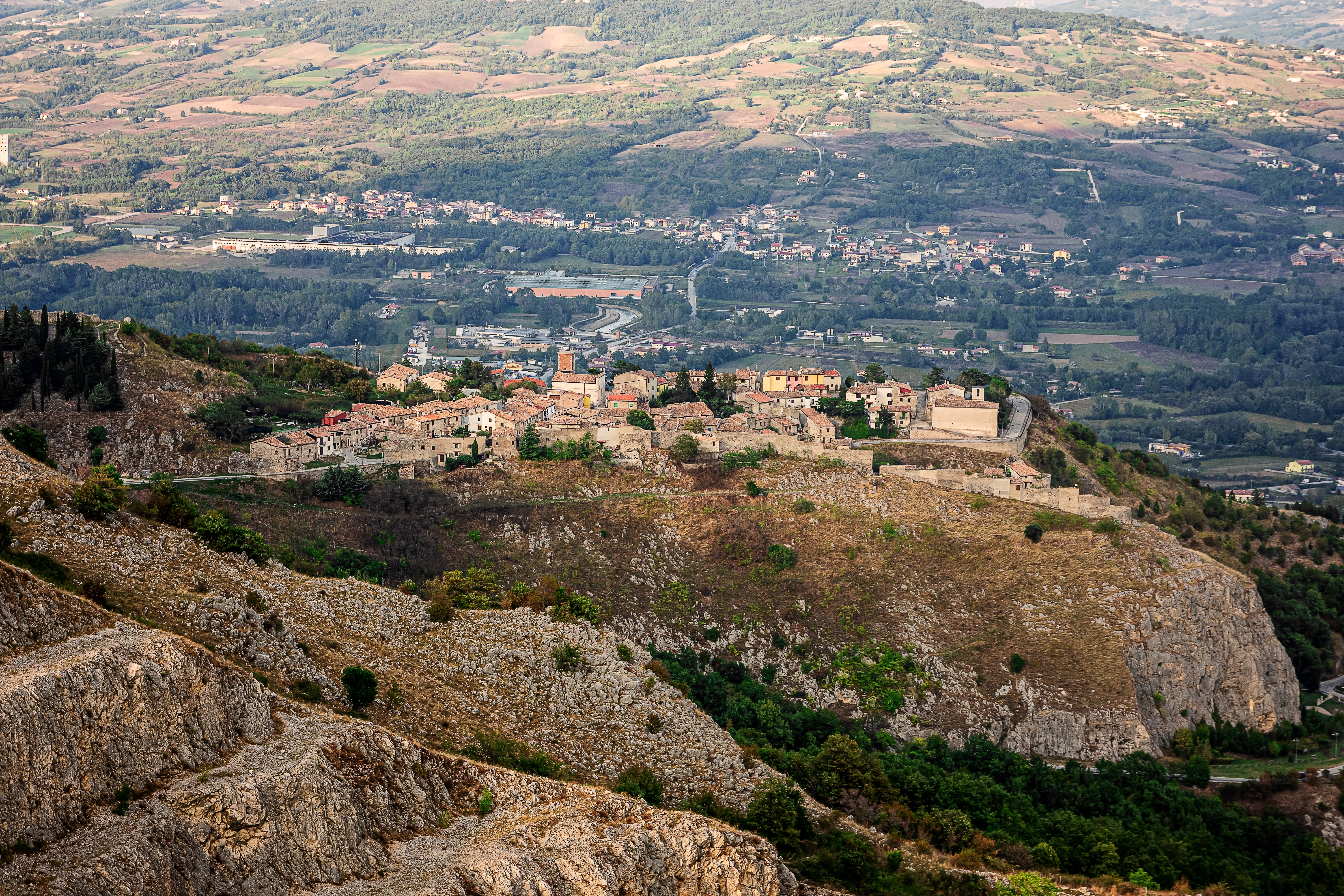 Veduta del Molise, che ha accesso ai bandi STEP